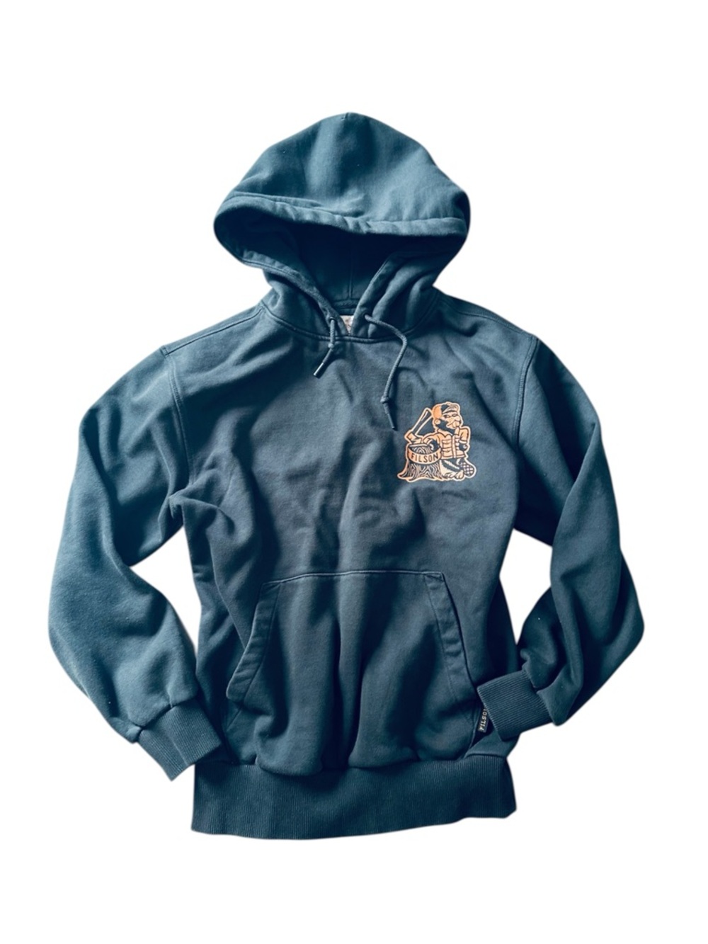 Filson & Kyler Martz Tattoo Hoodie Swestshirt Beaver Art RARE Mens Small - Picture 2 of 8